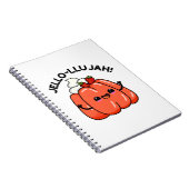 Jello-llujah Grappige Jello Voedsel Grappen  Notitieboek (Rechterzijde)