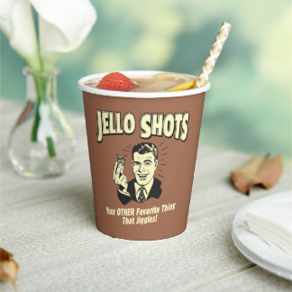 Jello Shots: Andere favoriete dingen Papieren Bekers