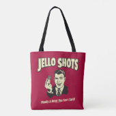 Jello Shots: Drink dat je niet kunt morsen Draagtas (Achterkant)