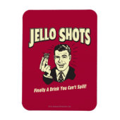 Jello Shots: Drink dat je niet kunt morsen Magneet (Verticaal)