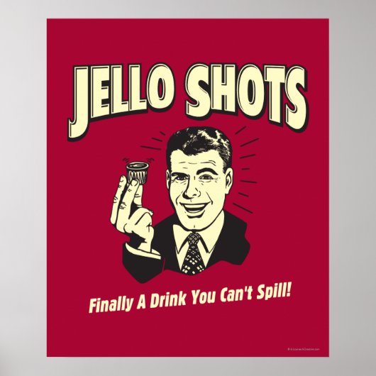 Jello Shots: Drink dat je niet kunt morsen Poster (Voorkant)