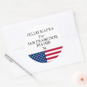 Jello voor burgemeester sticker (Envelop)