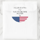 Jello voor burgemeester sticker (Tas)