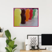 Jelly babies sur la parade - Poster (Bureau à domicile)