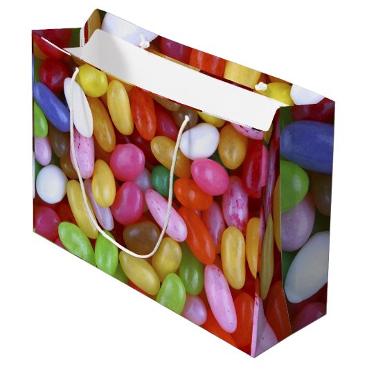 Jelly Bans op Large Gift Bag Large Cadeauzakje (Voorkant Gekanteld)