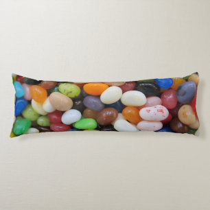 Jelly Bean Black blue green Snoep Texture Sjabloon Lichaamskussen
