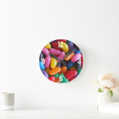 Jelly Bean Clock Ronde Klok (Huis)