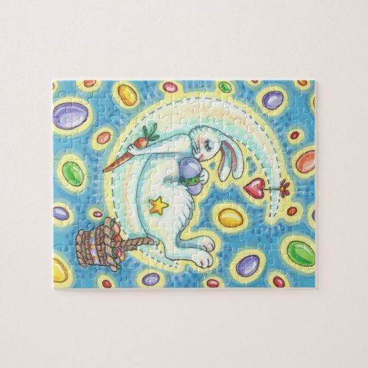 JELLY BEAN DREAMS EASTER BUNNY PUZZLE (Horizontal)
