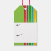 Jelly Bean Easter Bunny Cadeaulabel (Achterkant)