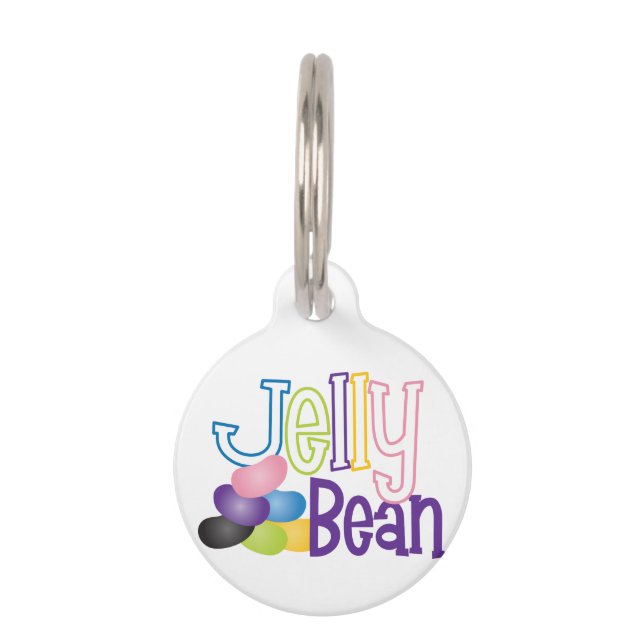 Jelly Bean Huisdierpenning (Voorkant)