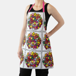 Jelly Bean Kleurrijke Jelly Bean Schort