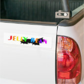 Jelly Bean logo Bumpersticker (Op Truck)