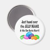 Jelly Bean Magneet (Voorkant / Achterkant)