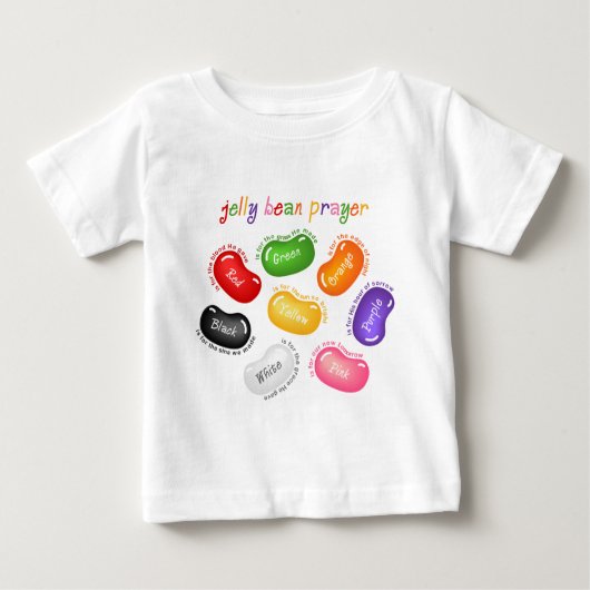Jelly Bean Prayer Baby T-Shirt (Voorkant)