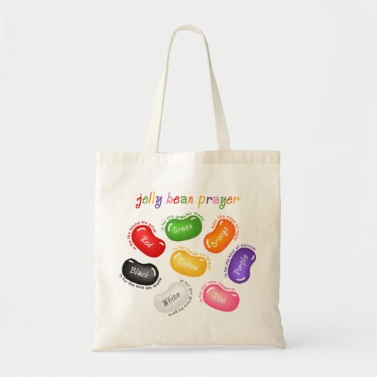 Jelly Bean Prayer Canvas tas (Voorkant)