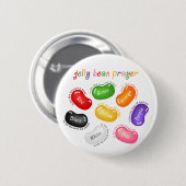 Jelly Bean Prayer Pin Ronde Button 5,7 Cm (Voorkant /achterkant)