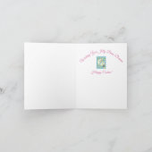 JELLY BEAN RÊVES EASTER BUNNY NOTE CARTE VERSE (Intérieur)
