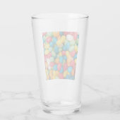 Jelly Bean Snoepjes Colorful Glas (Achterkant)
