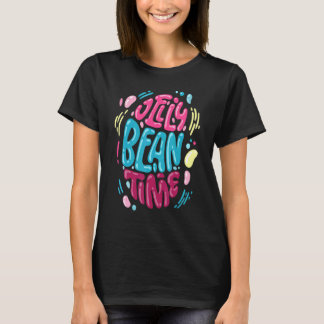 Jelly Bean Time Jelly Bean Foodie Retro T-shirt