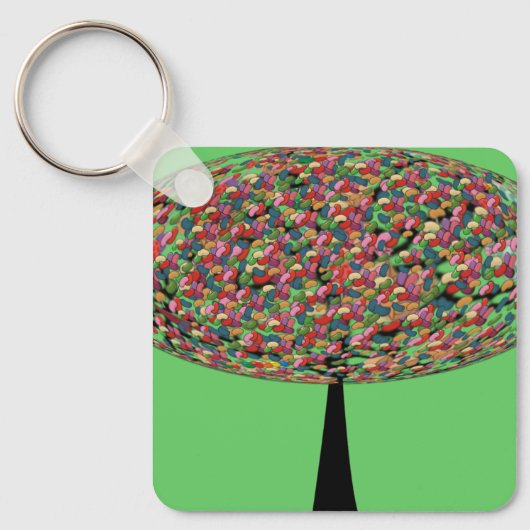 Jelly Bean Tree Sleutelhanger (Voorkant)