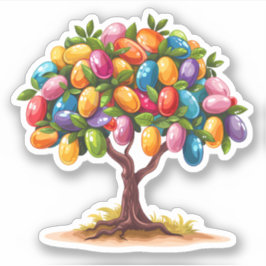 Jelly Bean Tree Sticker