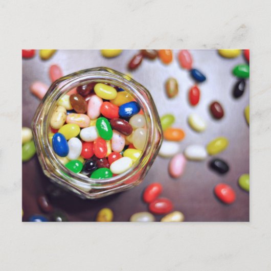 Jelly Beans Briefkaart (Voorkant)