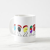 Jelly Beans Christmas Mug (Devant gauche)