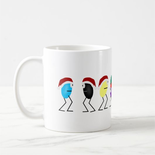Jelly Beans Christmas Mug (Gauche)