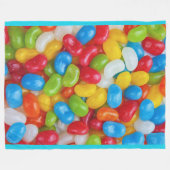 Jelly Beans Fleece Blanket (Voorkant (Horizontaal))