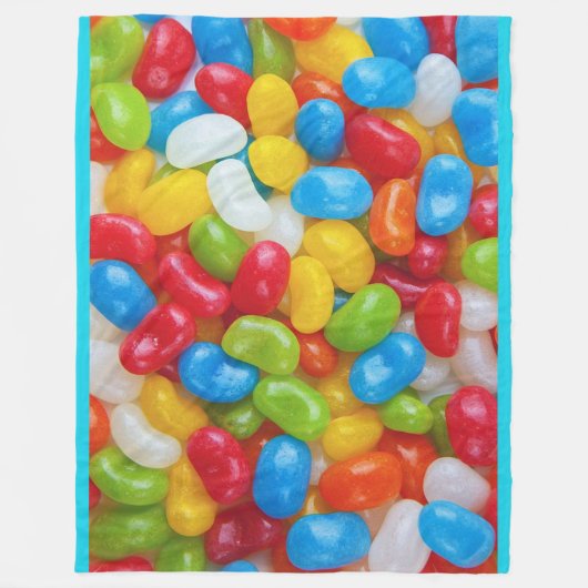 Jelly Beans Fleece Blanket Deken (Voorkant)
