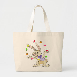 Jelly Beans jongleren Grote Tote Bag