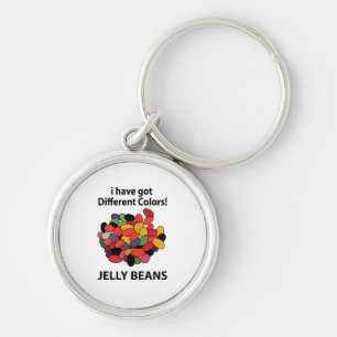 Jelly Beans Kleurrijke Grappige Jelly Beans Sleutelhanger