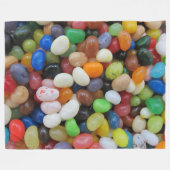 Jelly Beans op Fleece Blanket (Voorkant (Horizontaal))
