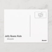 Jelly Beans Regel Briefkaart (Achterkant)