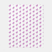 Jelly Birds Fleece Blanket Deken (Voorkant)