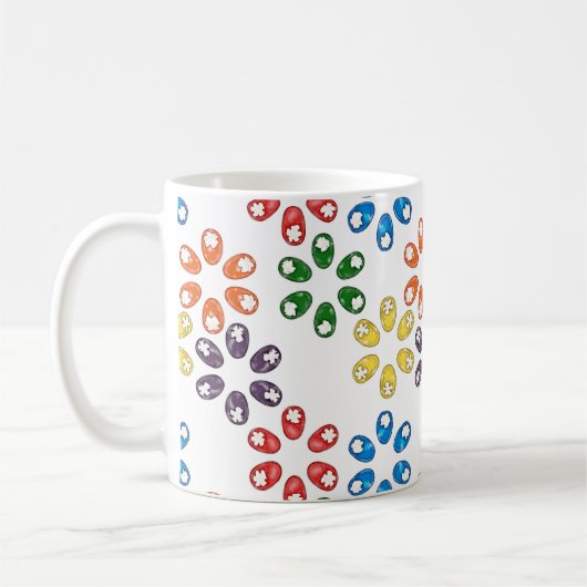 Jelly Deviled Oeufs Coffee Mug (Gauche)