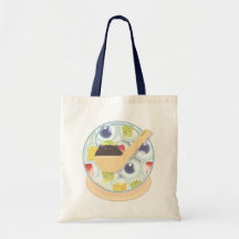 Jelly d'herbe et boules de fruits Sac fourre-tout