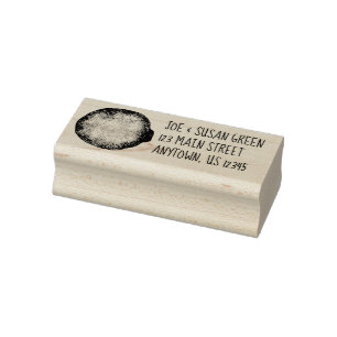 Jelly Donut Doughnut Foodie Persoonlijk adres Rubberstempel