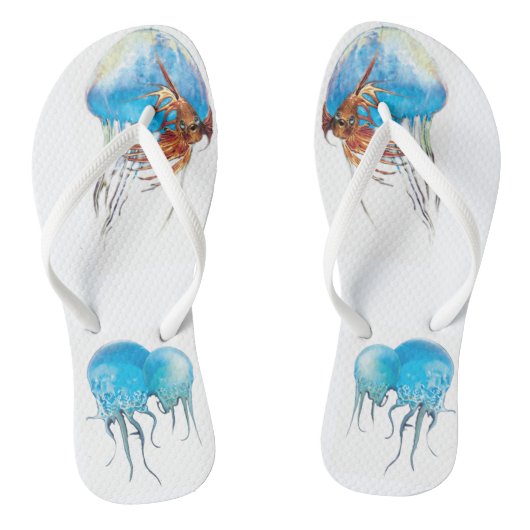 Jelly Fish Fun Teenslippers (Voetbed)