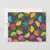 Jelly Fish Note Card Notitiekaartje (Achterkant)