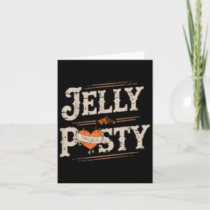 Jelly gepersonaliseerde voornaam cowboy verjaardag kaart