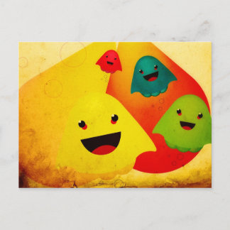 Jelly Ghosts Briefkaart