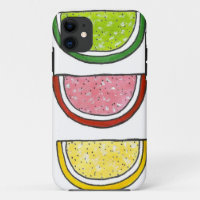 Jelly Gummy Fruit Slices Sucre Sucre Candy Coque