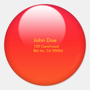 Jelly knoop envelop sealers ronde sticker