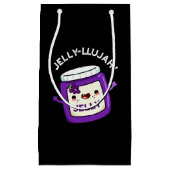 Jelly-llujah Funny Jelly Pun Dark BG Klein Cadeauzakje (Voorkant)