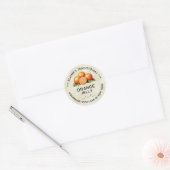 Jelly Orange maison style vintage étiquette (Enveloppe)