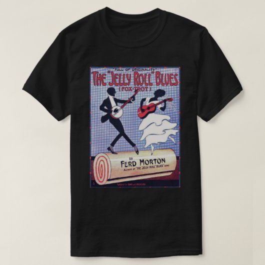 Jelly Roll Blues T-shirt (Design voorkant)
