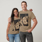 Jelly Roll Hand Drawn Portrait retro T-shirt (Unisex)