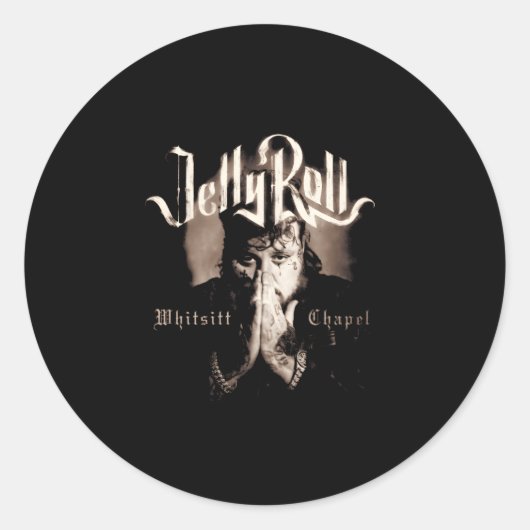 Jelly Roll Whitsitt Chapel Ronde Sticker (Voorkant)