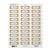 Jelly Squares Etiket (Full Sheet)